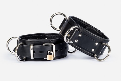 63mm Lockable Heavy Duty Slave Collar with 4 D~Rings